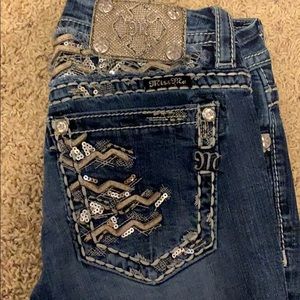 Miss me jeans straight leg size 26